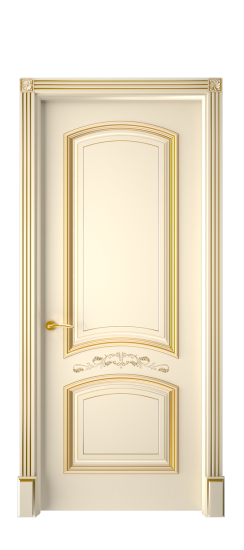 Багет 13 ДГ | Слоновая кость патина золото