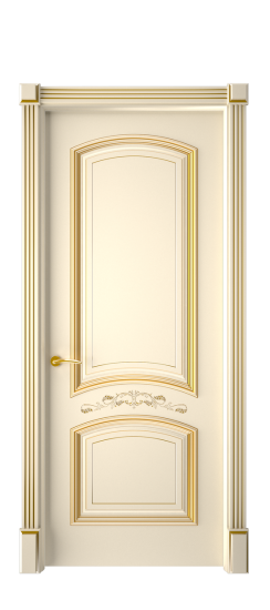 Багет 13 ДГ | Слоновая кость патина золото