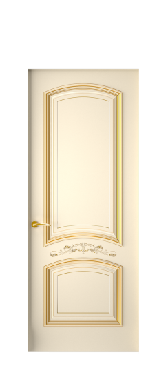 Багет 13 ДГ | Слоновая кость патина золото