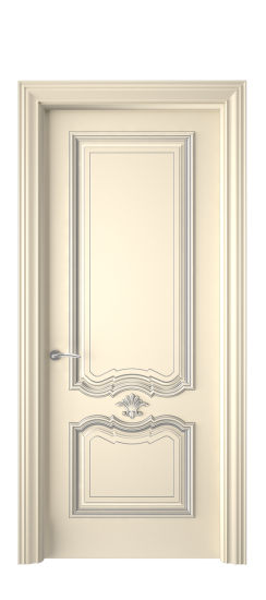 Багет 14 ДГ | Слоновая кость патина серебро