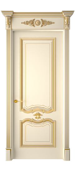 Багет 14 ДГ | Слоновая кость патина золото