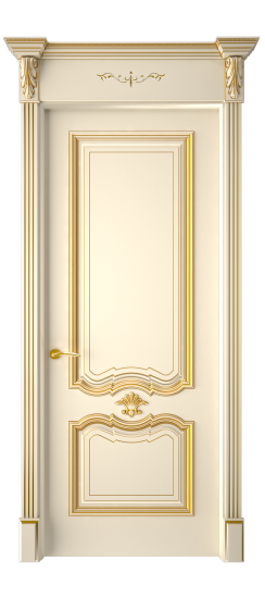 Багет 14 ДГ | Слоновая кость патина золото