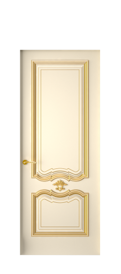 Багет 14 ДГ | Слоновая кость патина золото