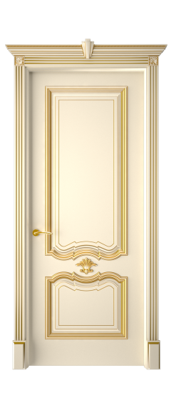 Багет 14 ДГ | Слоновая кость патина золото