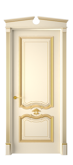 Багет 14 ДГ | Слоновая кость патина золото