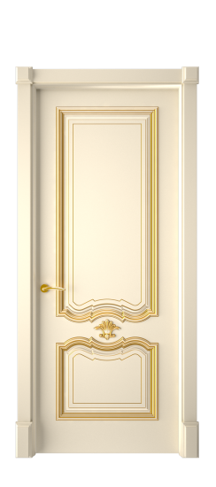 Багет 14 ДГ | Слоновая кость патина золото