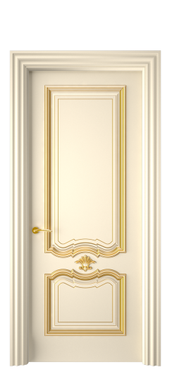 Багет 14 ДГ | Слоновая кость патина золото