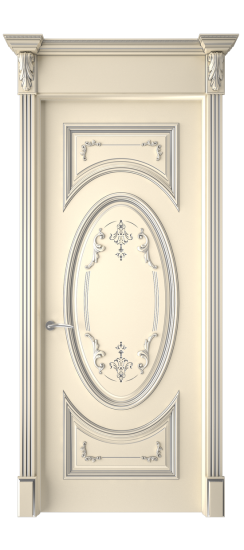 Багет 15 ДГ | Слоновая кость патина серебро