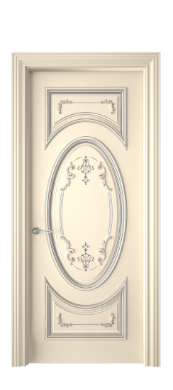 Багет 15 ДГ | Слоновая кость патина серебро