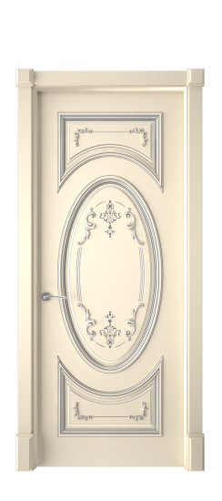 Багет 15 ДГ | Слоновая кость патина серебро