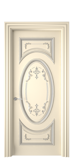 Багет 15 ДГ | Слоновая кость патина серебро