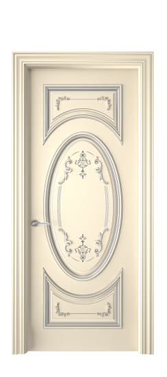 Багет 15 ДГ | Слоновая кость патина серебро