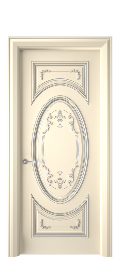 Багет 15 ДГ | Слоновая кость патина серебро