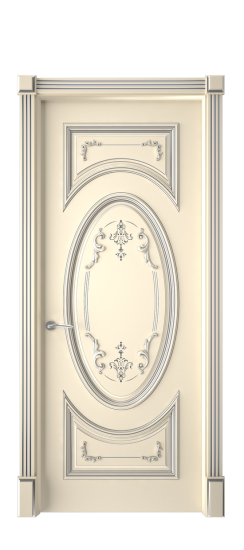 Багет 15 ДГ | Слоновая кость патина серебро