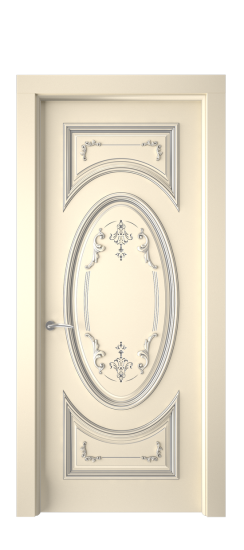 Багет 15 ДГ | Слоновая кость патина серебро