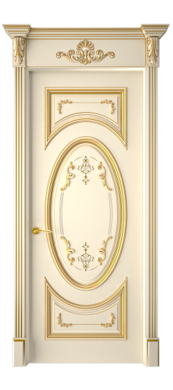 Багет 15 ДГ | Слоновая кость патина золото