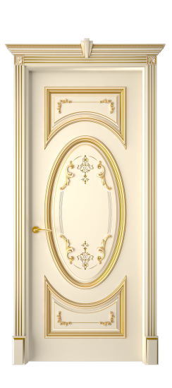 Багет 15 ДГ | Слоновая кость патина золото