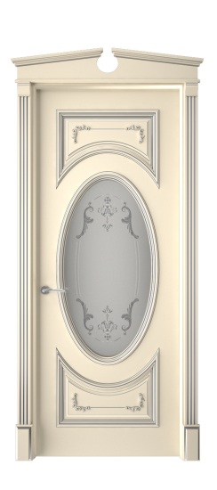 Багет 15 ДО | Слоновая кость патина серебро