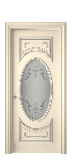 Багет 15 ДО | Слоновая кость патина серебро