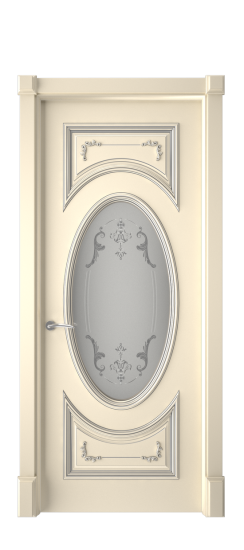 Багет 15 ДО | Слоновая кость патина серебро