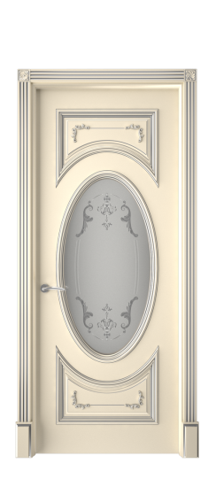 Багет 15 ДО | Слоновая кость патина серебро