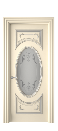 Багет 15 ДО | Слоновая кость патина серебро