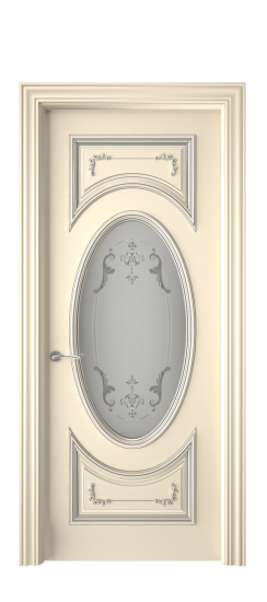 Багет 15 ДО | Слоновая кость патина серебро