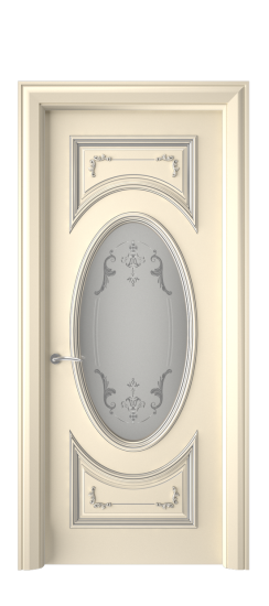 Багет 15 ДО | Слоновая кость патина серебро