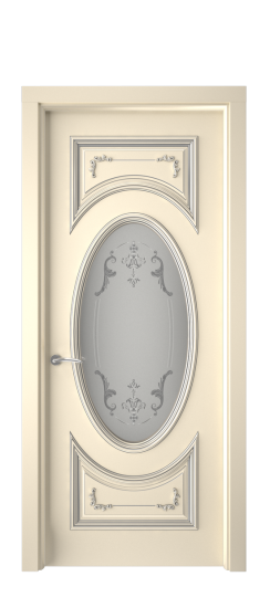 Багет 15 ДО | Слоновая кость патина серебро