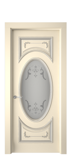 Багет 15 ДО | Слоновая кость патина серебро