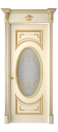 Багет 15 ДО | Слоновая кость патина золото