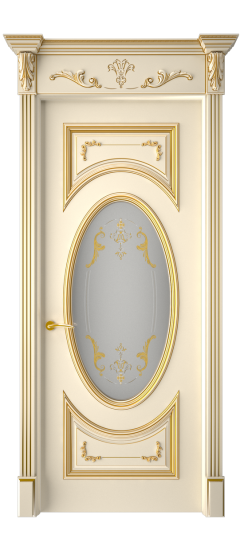 Багет 15 ДО | Слоновая кость патина золото