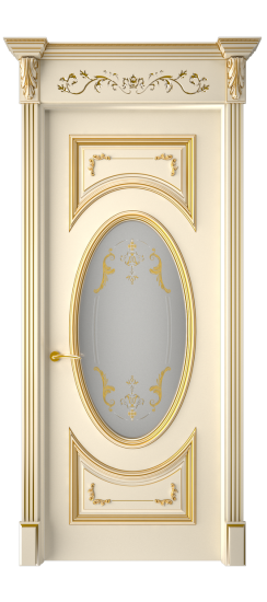 Багет 15 ДО | Слоновая кость патина золото