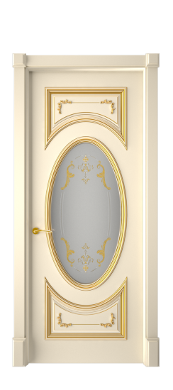 Багет 15 ДО | Слоновая кость патина золото