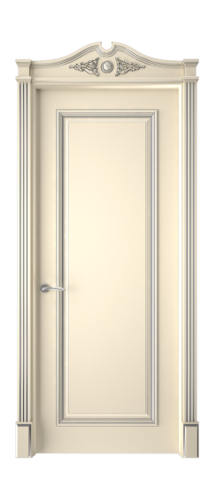 Багет 16 ДГ | Слоновая кость патина серебро