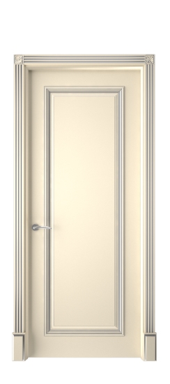 Багет 16 ДГ | Слоновая кость патина серебро