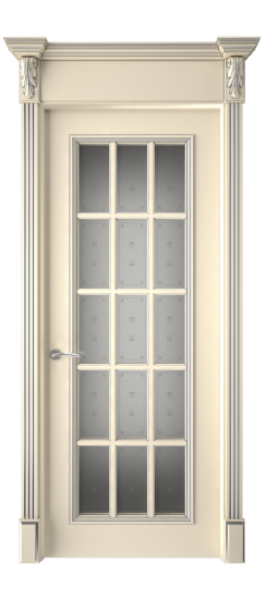 Багет 16 ДО | Слоновая кость патина серебро