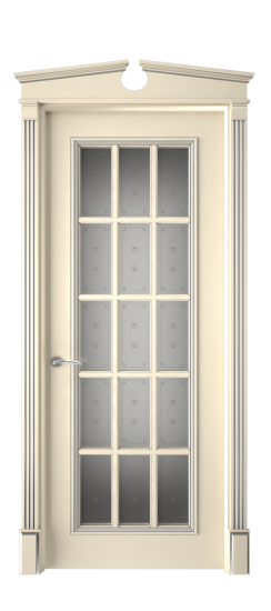 Багет 16 ДО | Слоновая кость патина серебро