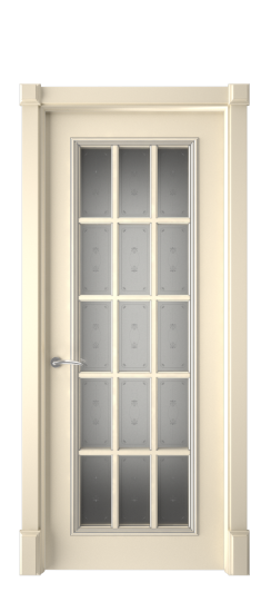 Багет 16 ДО | Слоновая кость патина серебро