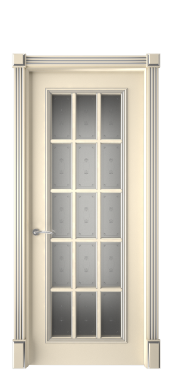 Багет 16 ДО | Слоновая кость патина серебро