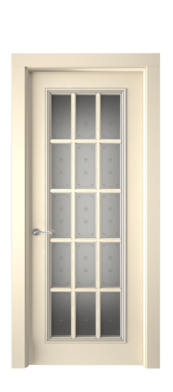 Багет 16 ДО | Слоновая кость патина серебро