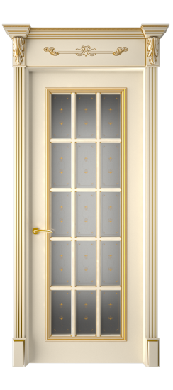 Багет 16 ДО | Слоновая кость патина золото