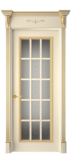 Багет 16 ДО | Слоновая кость патина золото