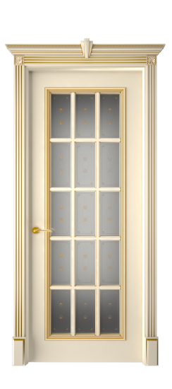 Багет 16 ДО | Слоновая кость патина золото