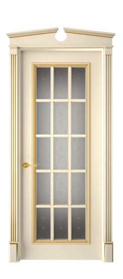 Багет 16 ДО | Слоновая кость патина золото