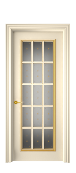 Багет 16 ДО | Слоновая кость патина золото