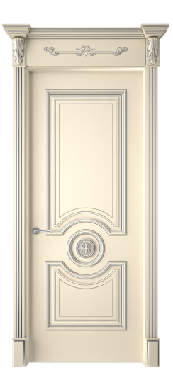 Багет 18 ДГ | Слоновая кость патина серебро