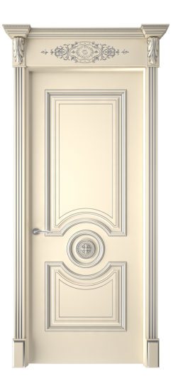 Багет 18 ДГ | Слоновая кость патина серебро