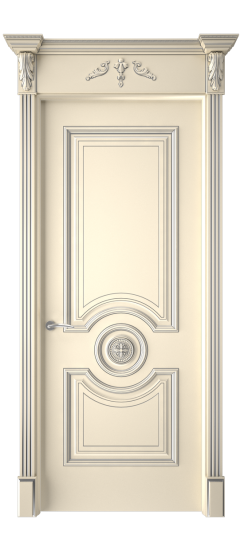 Багет 18 ДГ | Слоновая кость патина серебро