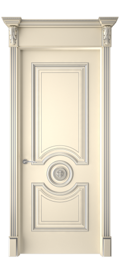 Багет 18 ДГ | Слоновая кость патина серебро